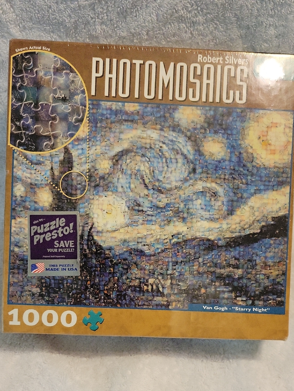 Photomosaics 1000pc "Starry Night" Puzzle